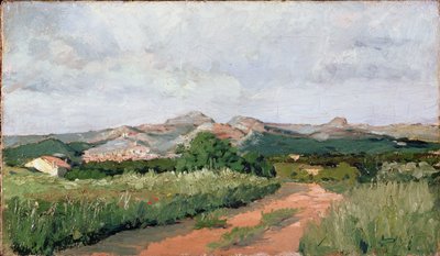 Provencal Landscape, 1869 by Paul Camille Guigou